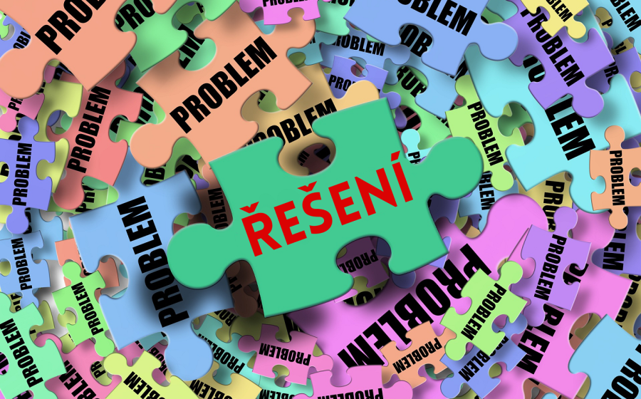 Problém a řešení, zdroj obrázku Pixabay.com, upraveno