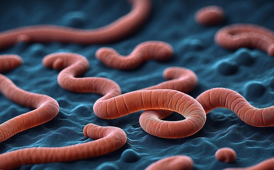 Obrázek parazitů generovaný AI, zdroj obrázku Pixabay.com