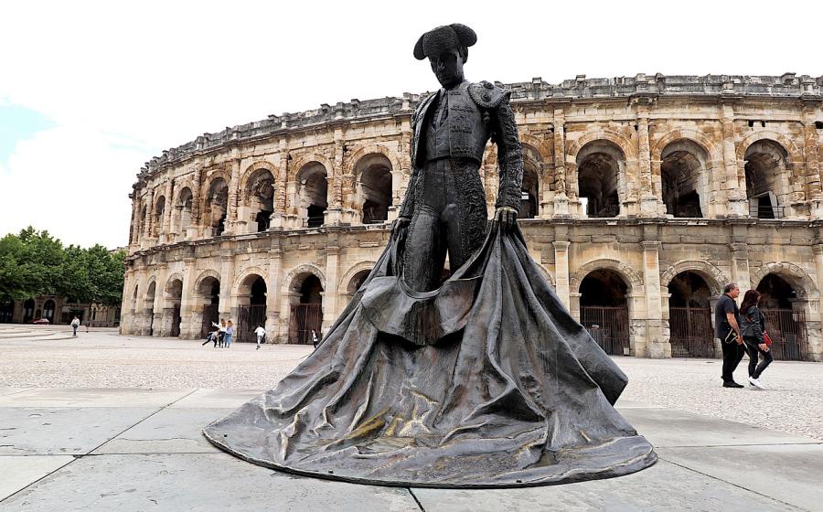 Foto sochy španělského toreadora, zdroj obrázku Pixabay.com