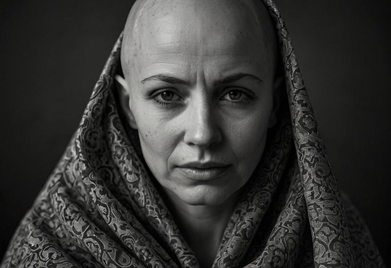 Žena bez vlasů, autor obrázku beasternchen, zdroj Pixabay.com