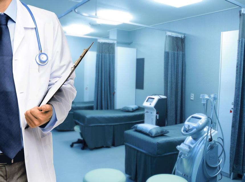 Doktor v nemocnici, zdroj obrázku Pixabay.com